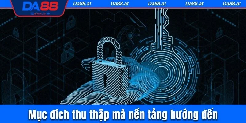 Mục đích thu thập mà nền tảng hướng đến